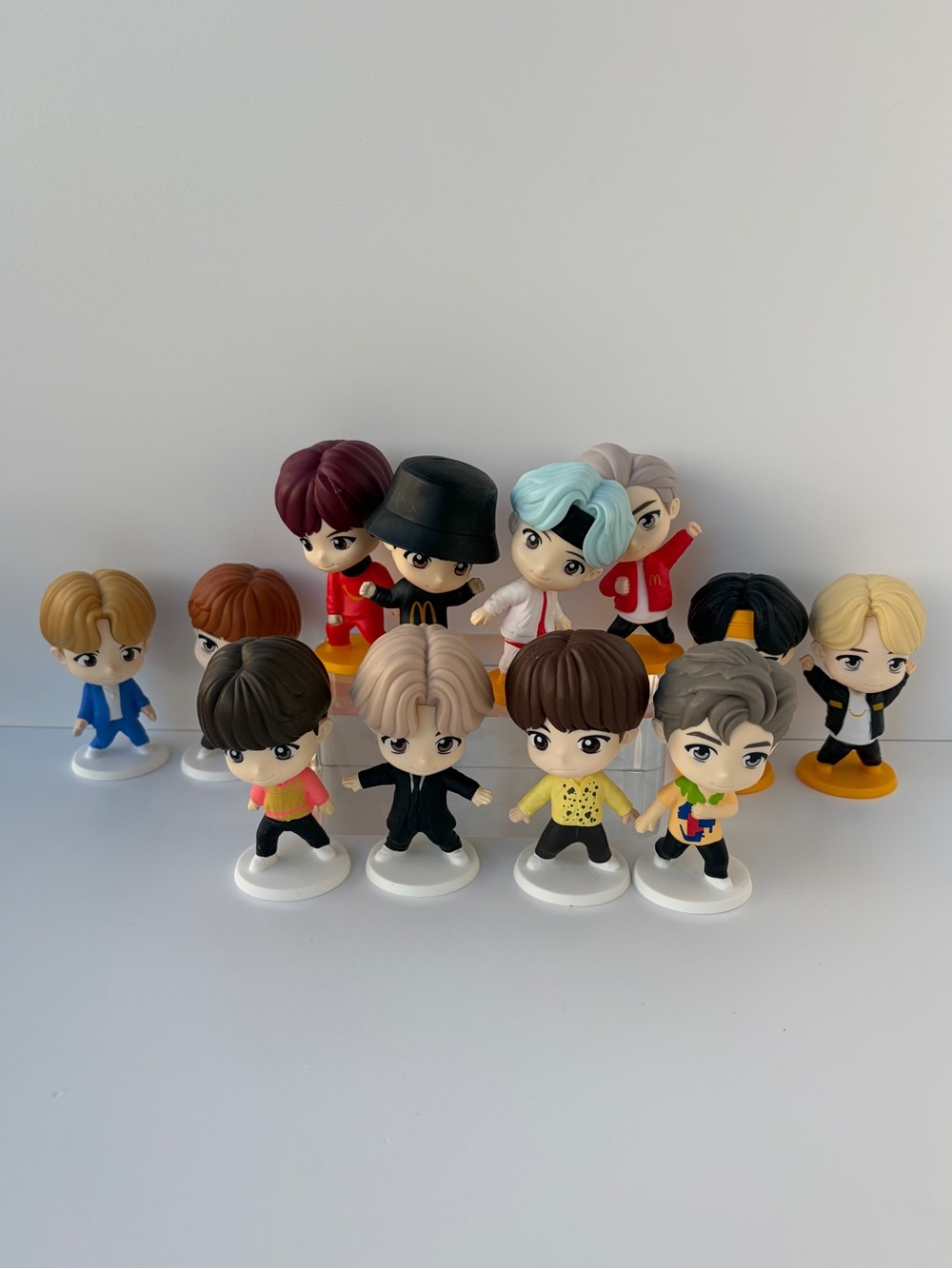 McDonald's Tinytan‎ x BTS 2025 K-Pop Plastic Happy Meal Toys Mixed Lot of 12